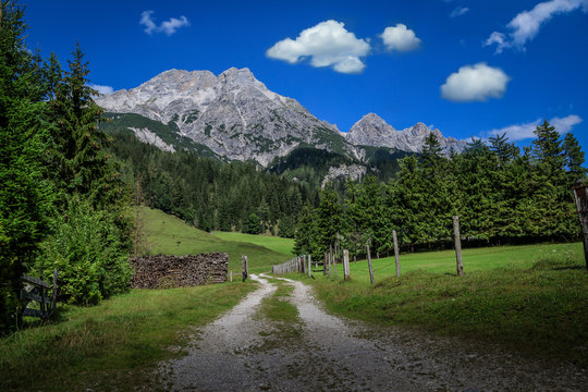 Leogang und Lofen Steinberge,  in &Ouml;sterreich