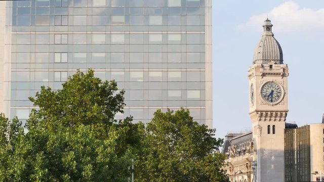 Clocktower in Paris.