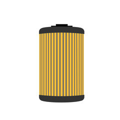 oil filter vector icon