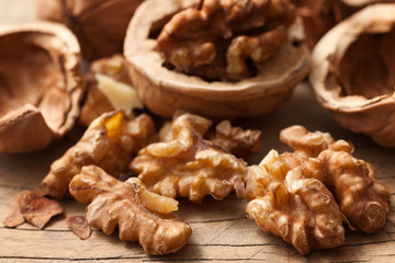 Walnuts Healthy Fruit Rustic Still life