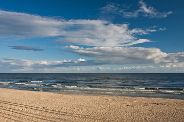 Fototapeta na wymiar Bałtycka plaża