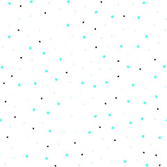 Light BLUE vector seamless cover with spots.
