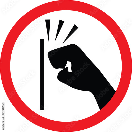 Please Knock The Door Stock Photo And Royalty Free Images On