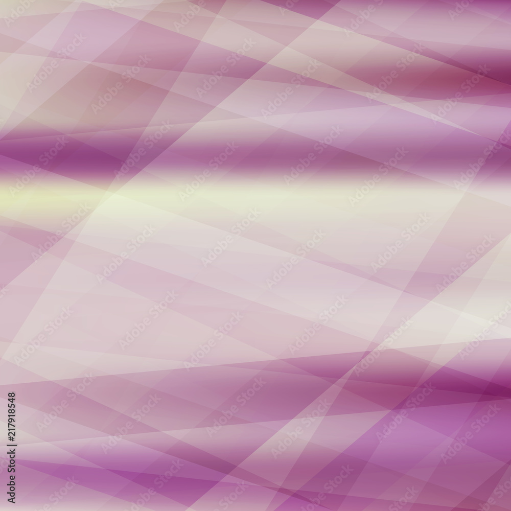 Aufkleber Abstract violet background with chaotic lines and stripes. Vector graphic pattern