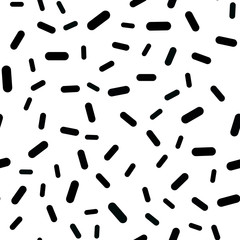 Dark BLUE vector seamless layout with flat lines.