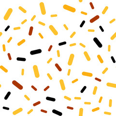 Light Orange vector seamless background with straight lines.