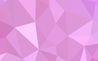 Light Purple, Pink vector polygonal pattern.
