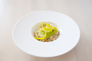 Risotto with Leeks 