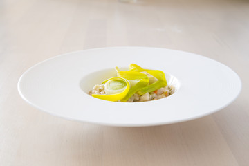 Risotto with Leeks