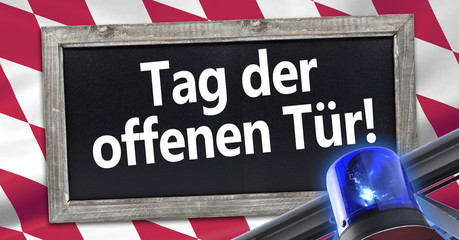 Schild Tafel Kreidetafel Feuerwehrfest Tag der offenen Tür