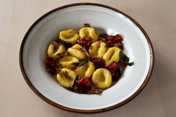 Gnocchi with Sage