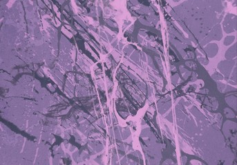 Abstract modern art. Ink painting. 