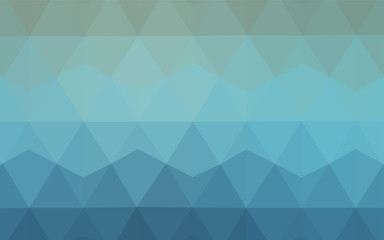 Dark Blue, Red vector shining triangular layout.