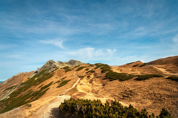 Mountains view. Western Tatras.