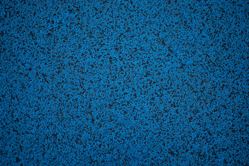 Blue porous surface abstract background (Recycled Rubber Tile). 