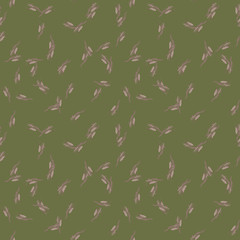 UFO military camouflage seamless pattern in green and different shades of brown color