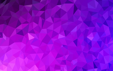Obraz premium Light Pink, Blue vector polygonal template.
