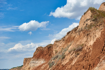 stones on the beach, beautiful sea summer landscape, wild beach closeup