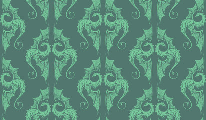 symbol dragon pattern green wallpapers background pastel