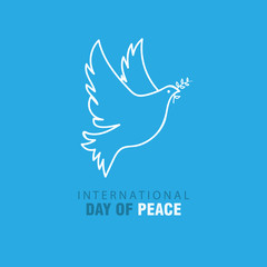 Peace dove with olive branch