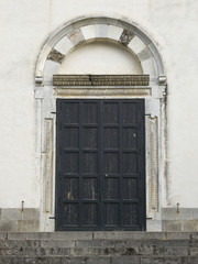 Fototapeta na wymiar Entrance of a building, Ravello, Amalfi Coast, Salerno, Campania, Italy