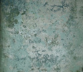 Dried old wall. Stained wall. Old grunge background.
