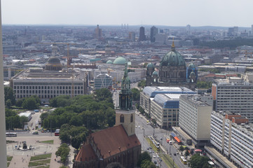 Obraz premium Berlin von oben