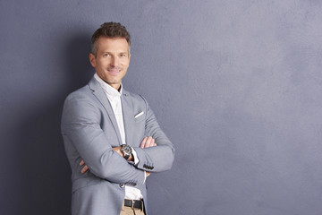 Mature businessman portrait © sepy