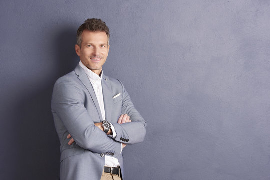 Mature businessman portrait