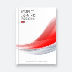 Abstract flyer design background. Brochure template.