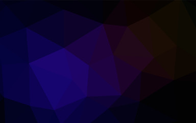 Light BLUE vector abstract polygonal background.