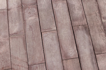 Wooden texture for background. Wood floor close-up