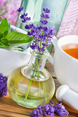Wellness  -  Lavender  -  Tea and oil