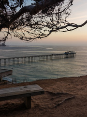 Fototapeta na wymiar Pier Sunset