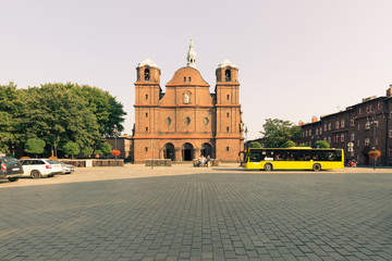 Katowice, Nikiszowiec, Traditional, old buildings of the mining district of Silesia © Rochu_2008