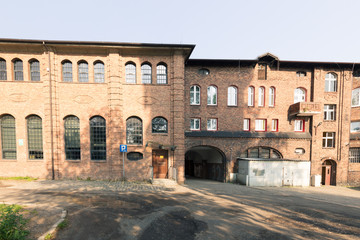 Katowice, Nikiszowiec, Traditional, old buildings of the mining district of Silesia © Rochu_2008