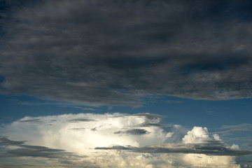 Cloud sky background.