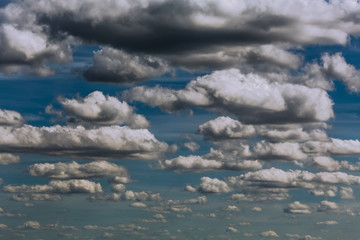 Sky landscape from clouds