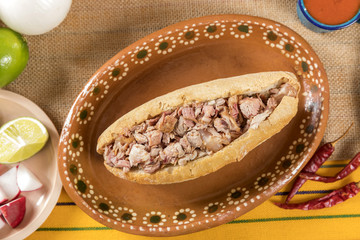 Typical Mexican cuisine.Delicious and typical food