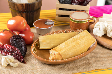 Typical Mexican cuisine.Delicious and typical food