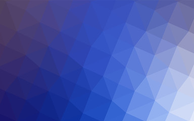 Fototapeta premium Light Pink, Blue vector polygonal pattern.