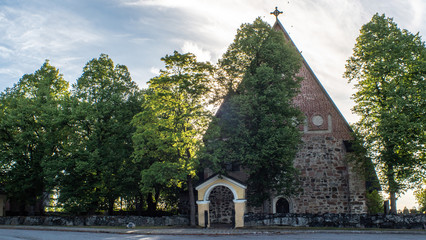Fototapeta na wymiar St. Mary's Church, Turku