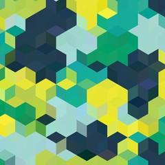 Obraz premium Pixel 2d pattern. Multiple colors. Illustration backdrop.