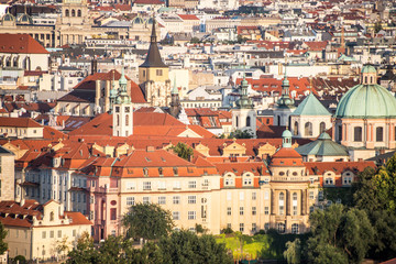 Fototapeta na wymiar Prague city panorama