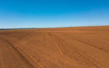 Agronegócio terra arada