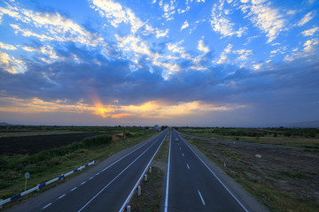 Fototapeta premium Sunset