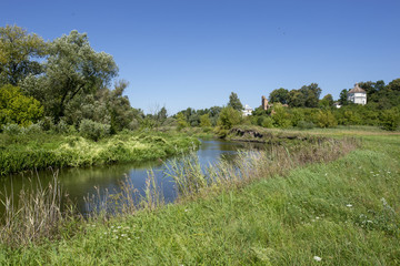 Wieprz river near Zawieprzyce