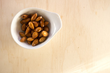 fruit fresh on wooden table