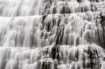 Fototapeta na wymiar Detail of the Dynjandi waterfall in Iceland