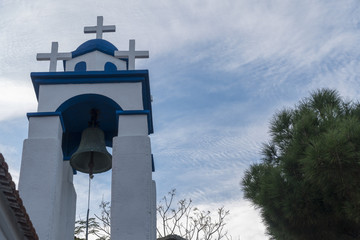 blue greek church